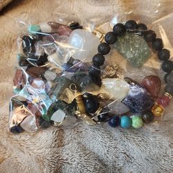 Mixed Tumbles ,Chips , Charms And More