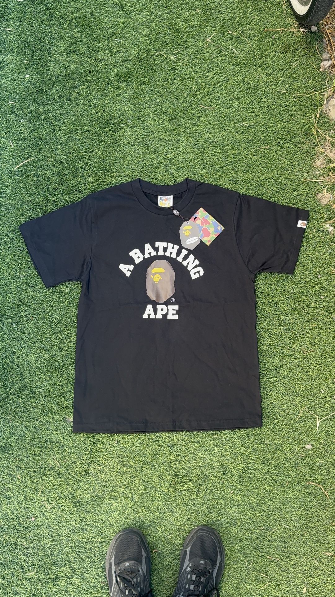 Bape Brown Tee Shirt Size S,M,L