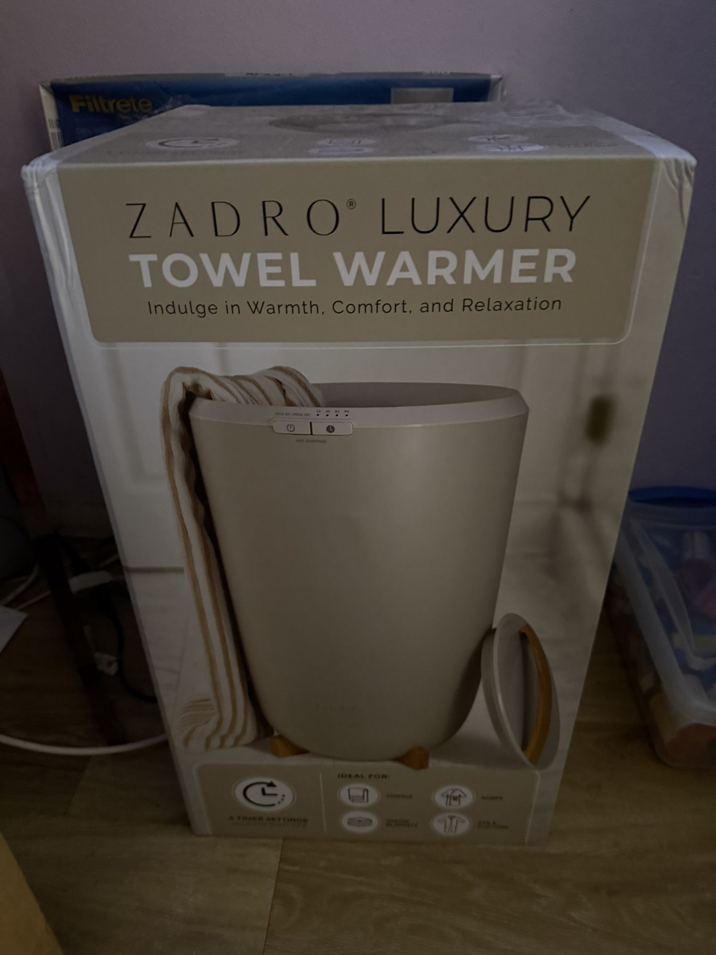 NEW In box Towel warmer