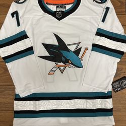 San Jose Sharks Celebrini White Jersey 