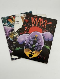 The  Maxx Issues 1-3 Sam Kieth 1993  Image Comics 