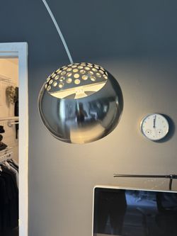 Modern marble base floor lamp