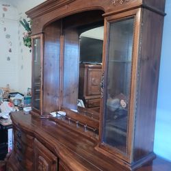 5 PC Solid Oak Queen Bedroom Set