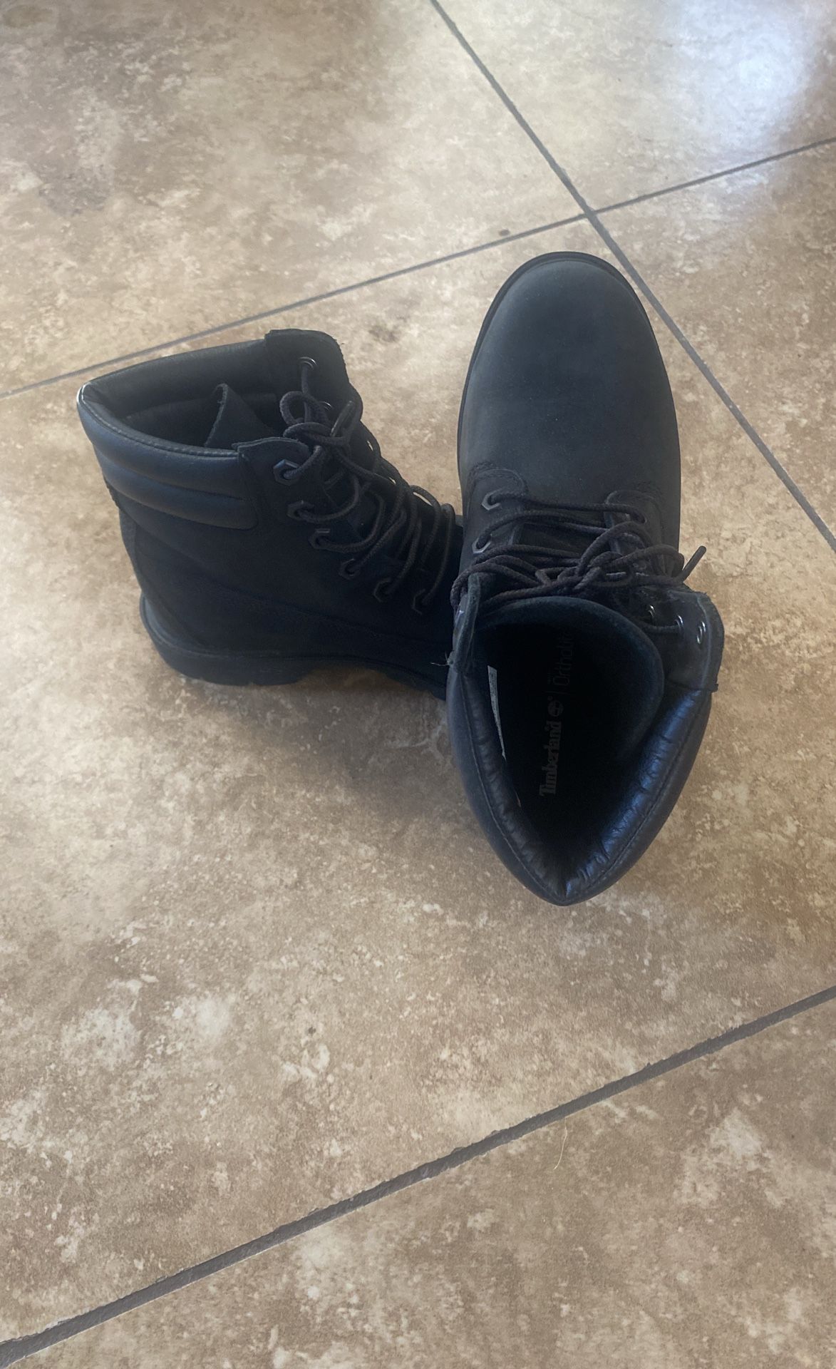 New Timberland Boots Black Size 7.5