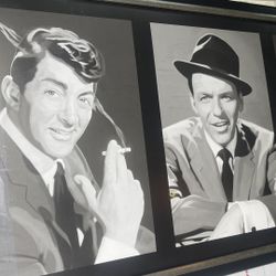 The Rat Pack Framed Art 