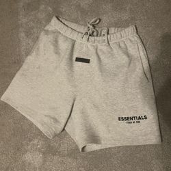 Oatmeal Essential Shorts (worn Twice 