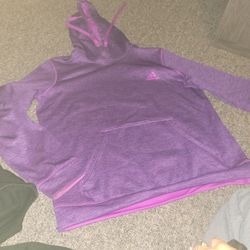 Purple Adidas Hoodie