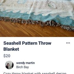 Beach Throw Blanket For Your Couch