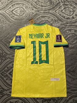 Brazil Home Soccer Jersey Neymar #10 World Cup