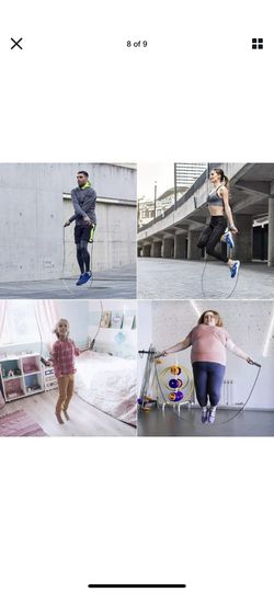 Jump Rope Gym Aerobic Exercise Boxing Skipping Adjustable Bearing Speed Fitness