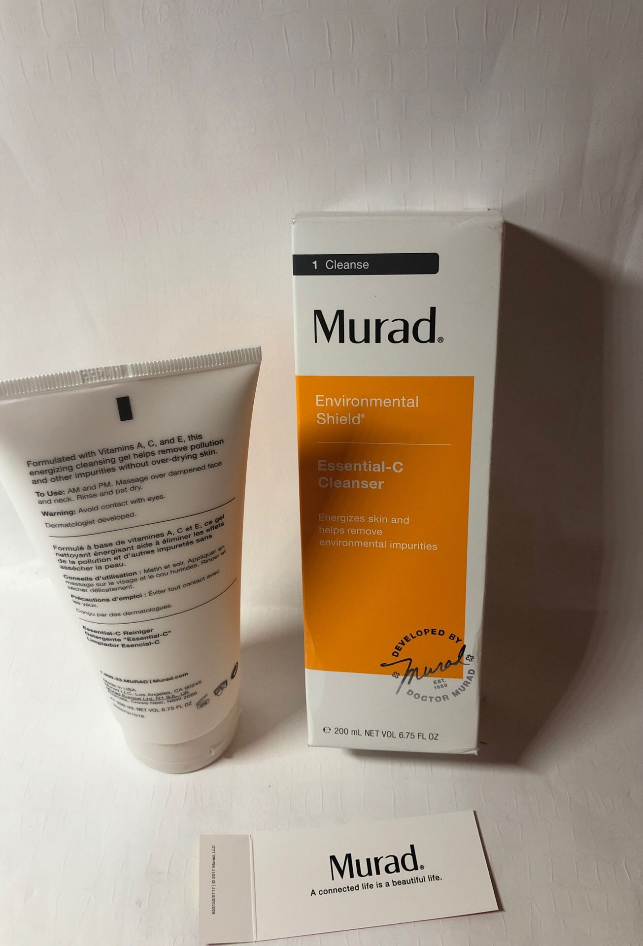 Murad Essential-C Cleanser, 6.75 oz New exp.08.2020