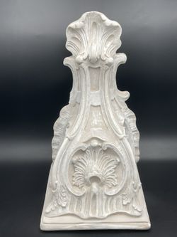 Corbel Bracket or Faux Stone Vintage Victorian Style Shelf 19" x 9" Scone