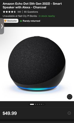 Amazon Echo Dot smart speaker