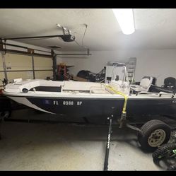 1978 Coins Boat With Trailer 