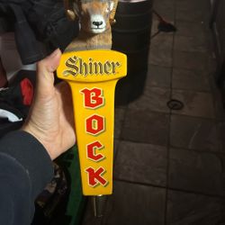 Shiner Bock Handle Damaged 