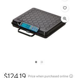 ELECTRONIC BENCH SCALE 250 LB CAPACITY. $80