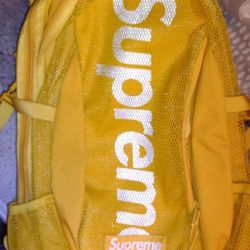 Supreme SS20 Yellow/Gold Bkpk 