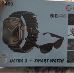 Ultra 3 Smart Watch Bundle