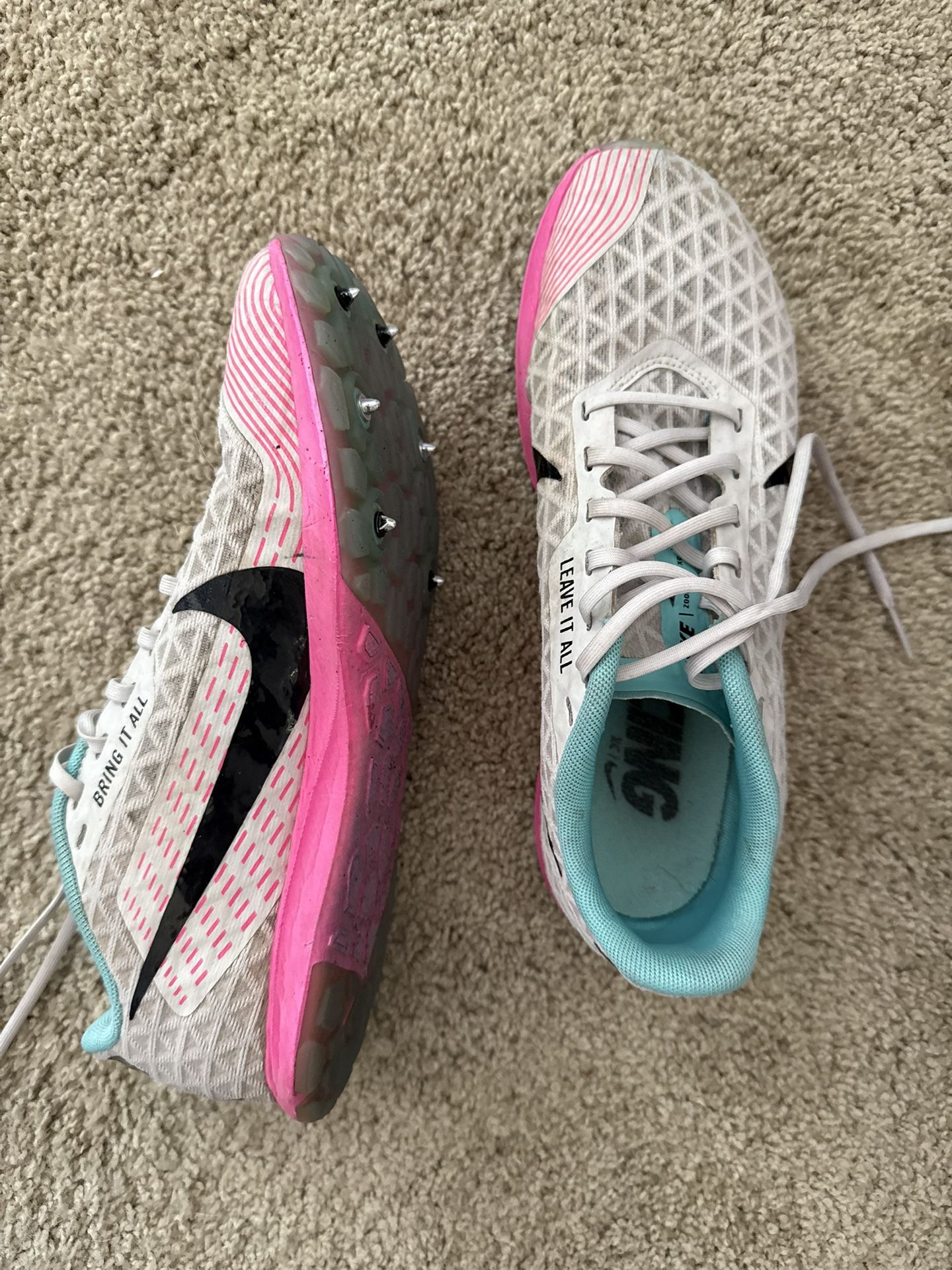 Nike XC spikes Women 8.5