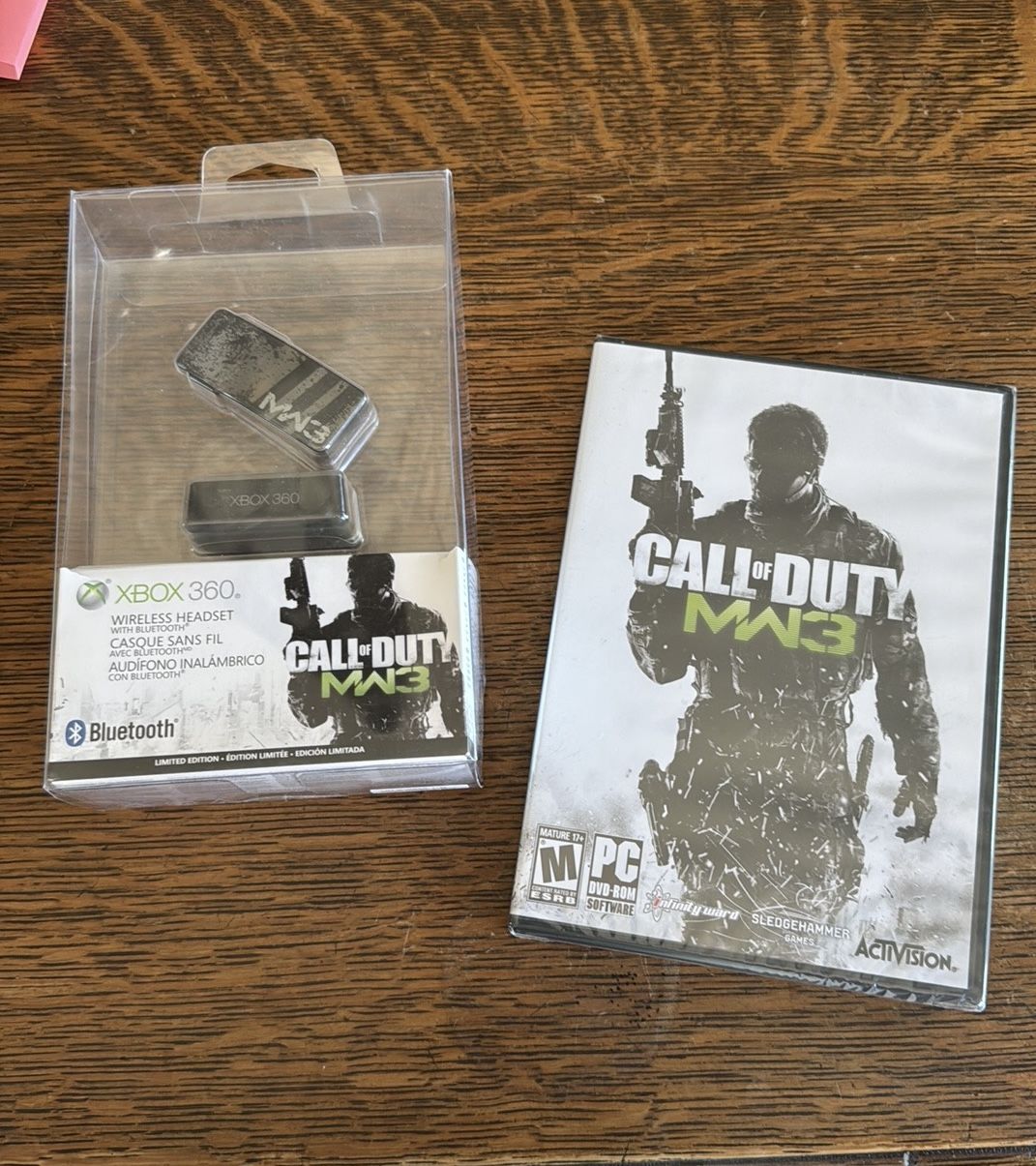Call Of duty MW3 Wireless Headset And Software