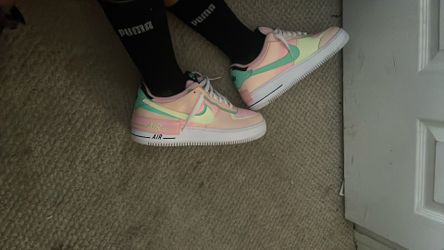 Air Force 1s Shadow Arctic Punch Colorway 