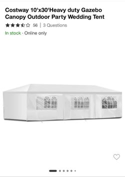 Costway Party Tent