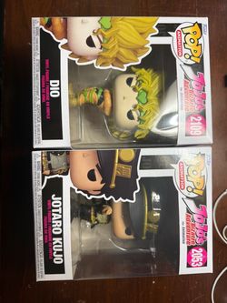 Funko Pop JoJo's Bizarre Adventure Dio & Jotaro Kujo Set
