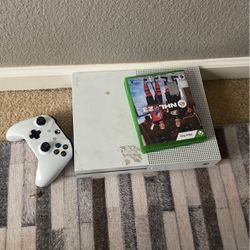 Xbox One With controller and games