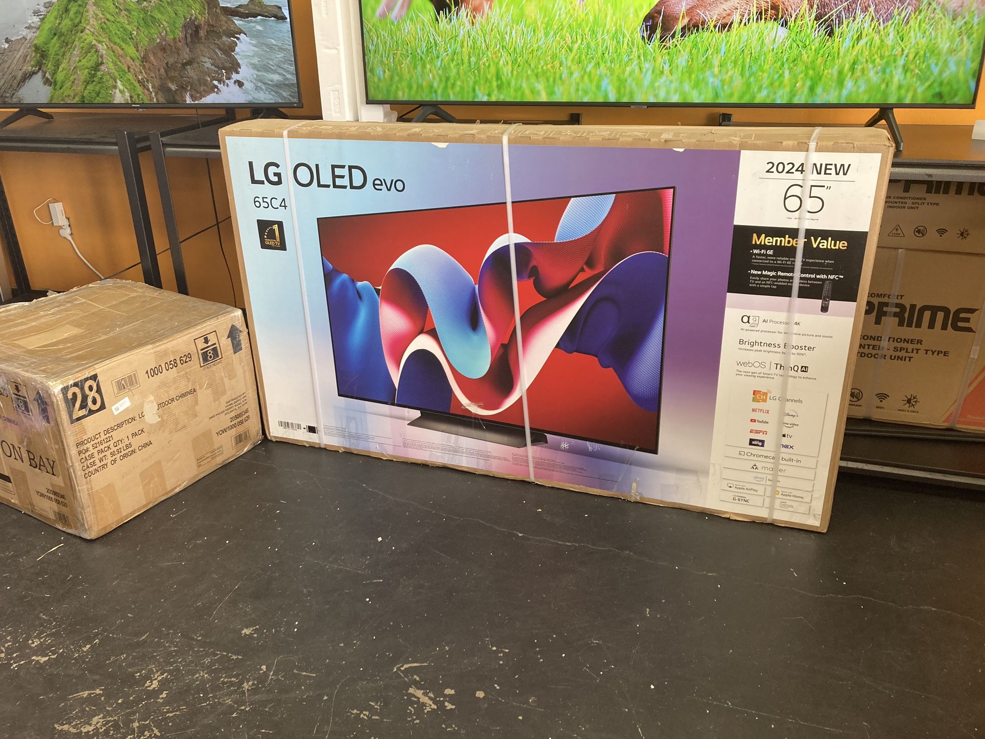 65”LG OLED C4 4K SMART TV 