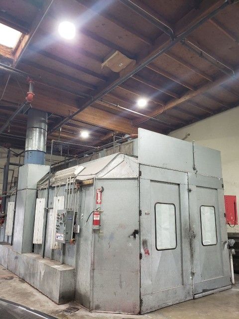 Eagle Professional Spray Booth Paint Boot Spraybooth Side Draft
