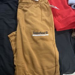 New Timberland Sweatpants Sz Small