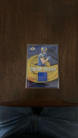 Cooper Kupp Color Guard Relic Card