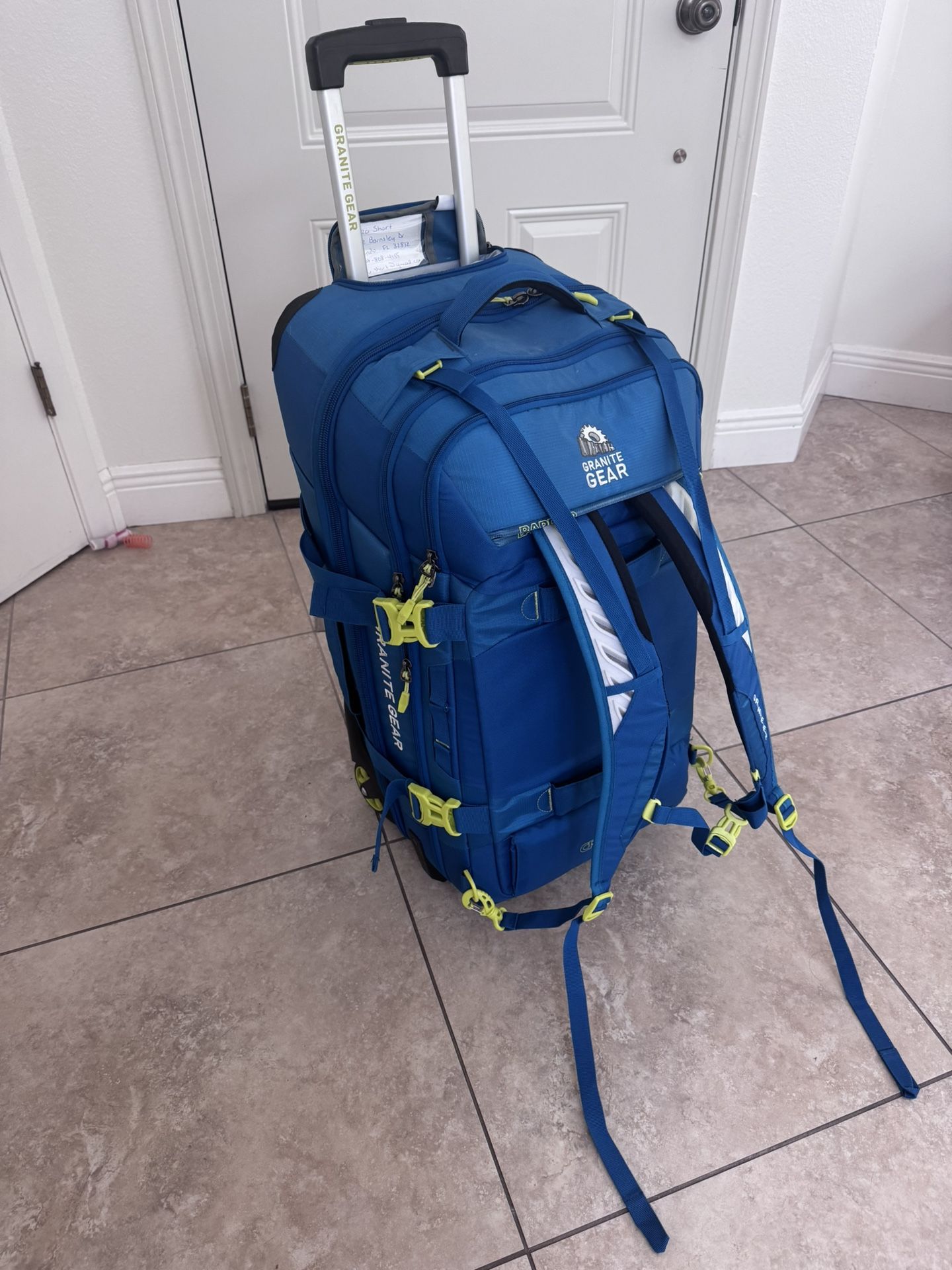 Granite gear Cross Trek 26-inch Rolling duffle Bag Backpack