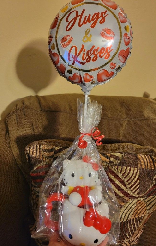 Sanrio Hello Kitty/Keroppi Valentine's Day Arrangements $28 Each