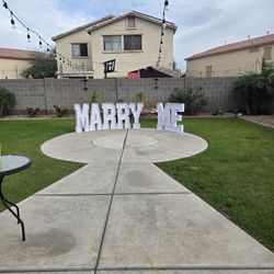 MARRY ME Letters 