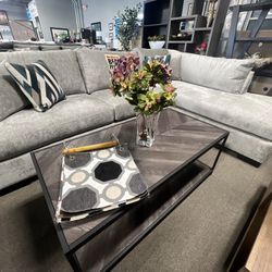 Light Gray Sofa Chaise $1999❕🤍