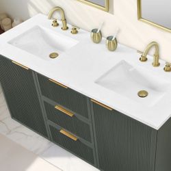 60 inch DOUBLE BATHROOM VANITY 