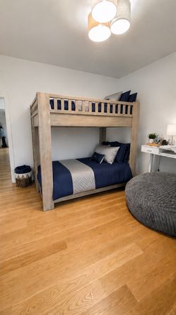 Restoration Hardware Loft Full Size Bed with 2 Mattresses