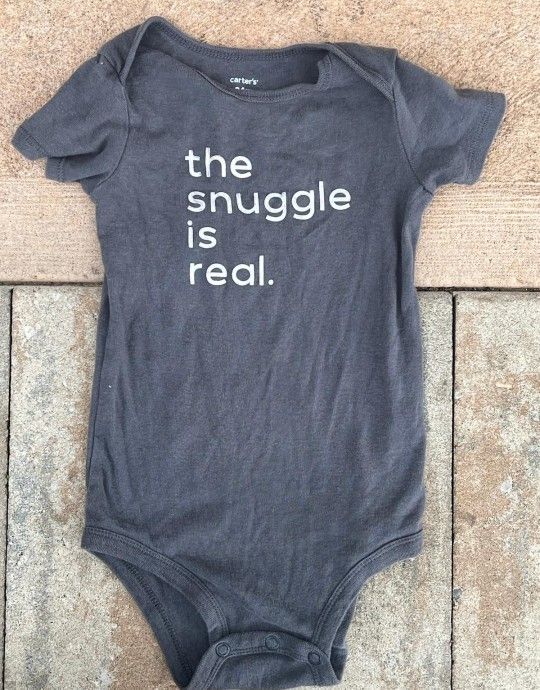 Carter's Gray Onesie