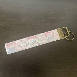 Cinnamoroll Sanrio Wristlet Keychain Key Fob 