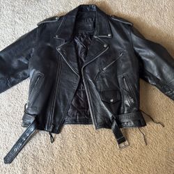 Leather Motorcycle Jacket