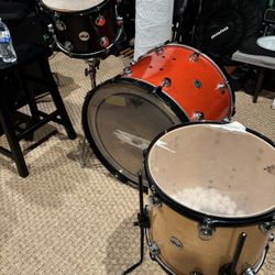 DW Collectors 3 Piece Drum Set Kit 