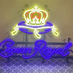 Crown Royal Neon Sign