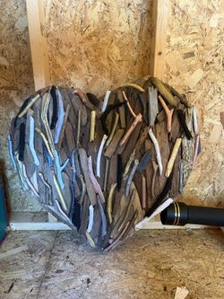 Driftwood Heart