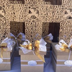 Bautizo Table Decorations 