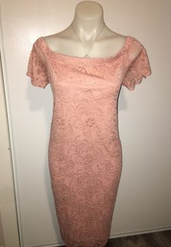 Pink Lace Dress