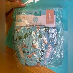NWT Charlie Banana Swim Diapers Sophie La Giraffe M Medium Size 