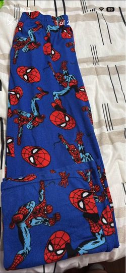 Marvel Spider-Man Fleece Pajama Pants Size XXL