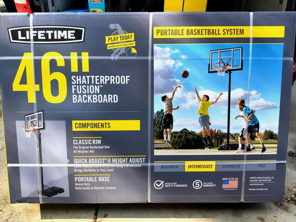 Lifetime 46" Basketball Hoop