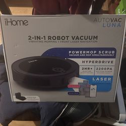 IHome Robot Vacuum + Mop